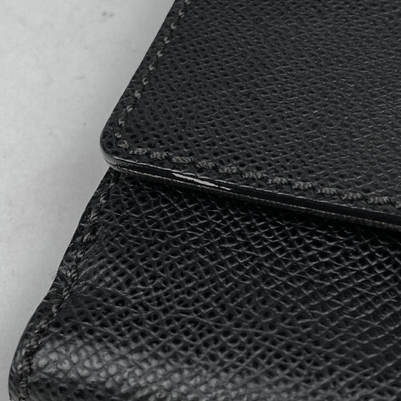 Chanel Cocomark Bifold Wallet CC Flap Leather Black - Picture 3 of 6